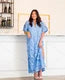 Leighton Maxi Dress - Blue Blossom
