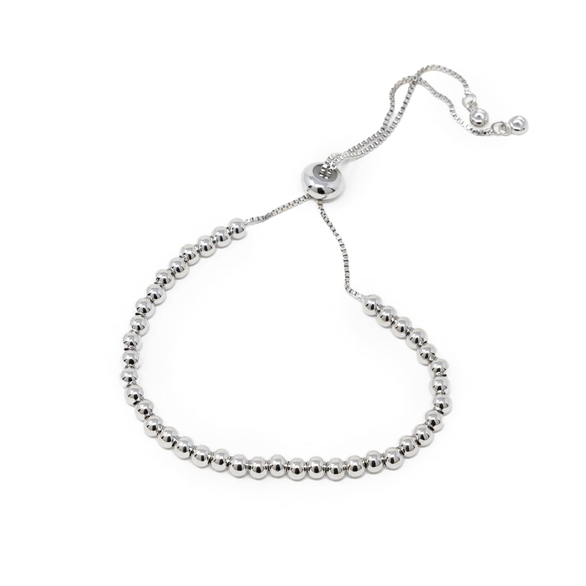 Adjustable Beaded Ball Bracelet