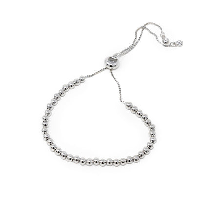 Adjustable Beaded Ball Bracelet