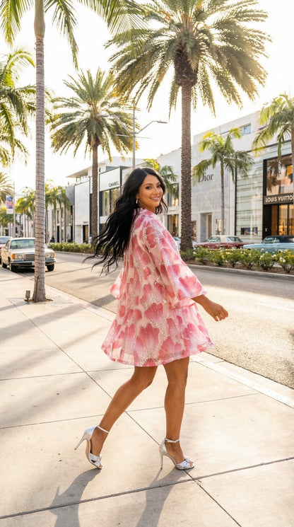 Wren Mini Dress - Cherry Blossom 0 reviews