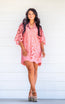 Cameron Dress - Coral