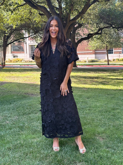 Leighton Black Maxi Dress
