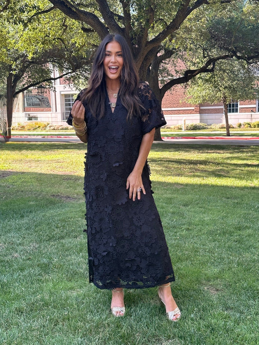 Leighton Black Maxi Dress