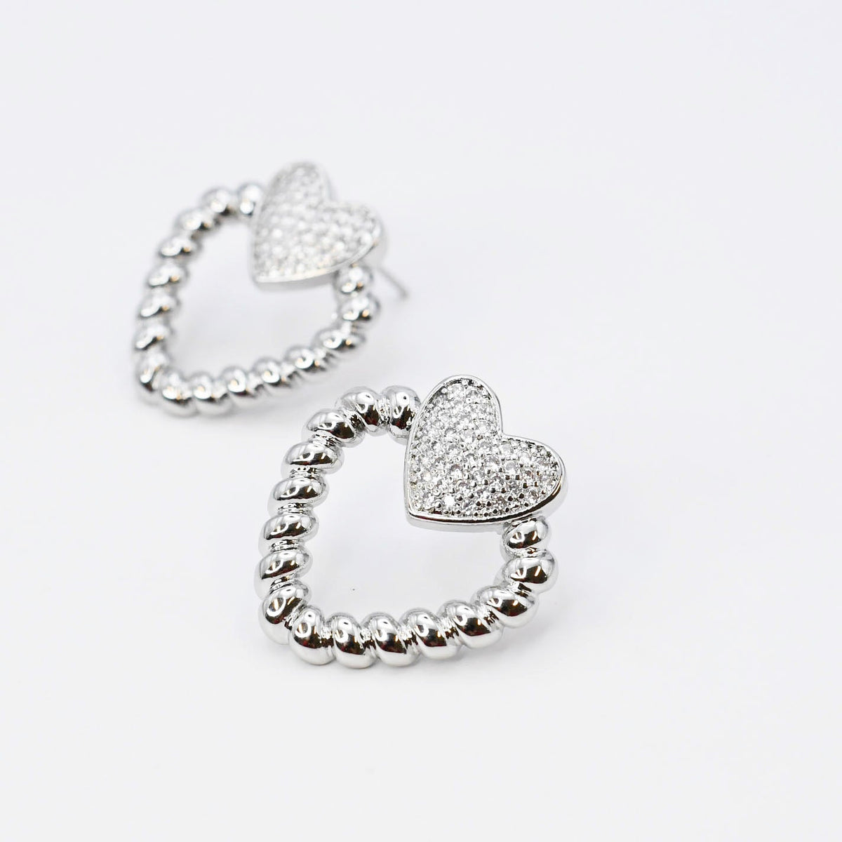 Adore Stud Earring Silver