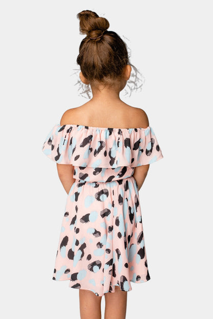 Ainsley Girl's Top and Skirt - Malibu