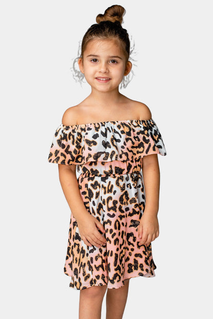 Ainsley Girl's Top and Skirt - Dreamsicle