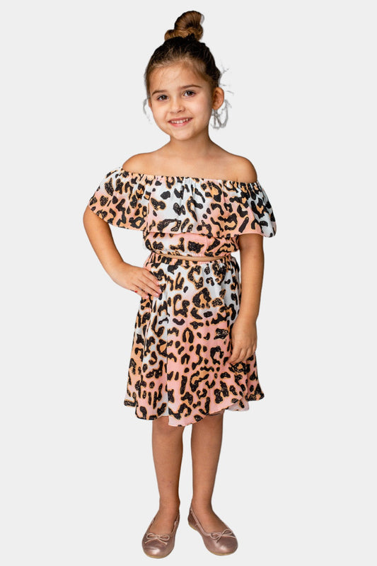 Ainsley Girl's Top and Skirt - Dreamsicle
