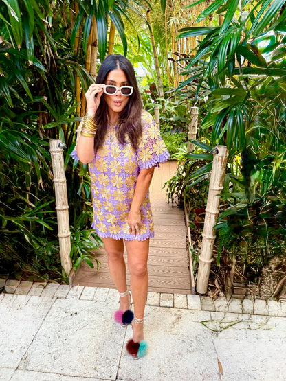 Lulu Mini Dress - Garden Party