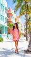 Cameron Dress - Coral