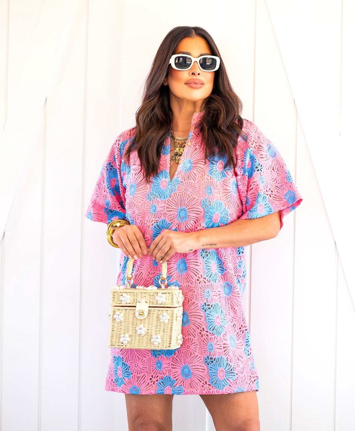 Lulu Petal Pink Mini Dress
